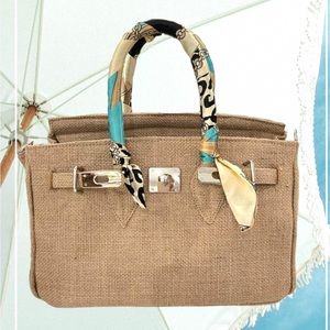 WOVEN Brookie solid Coffee Jute